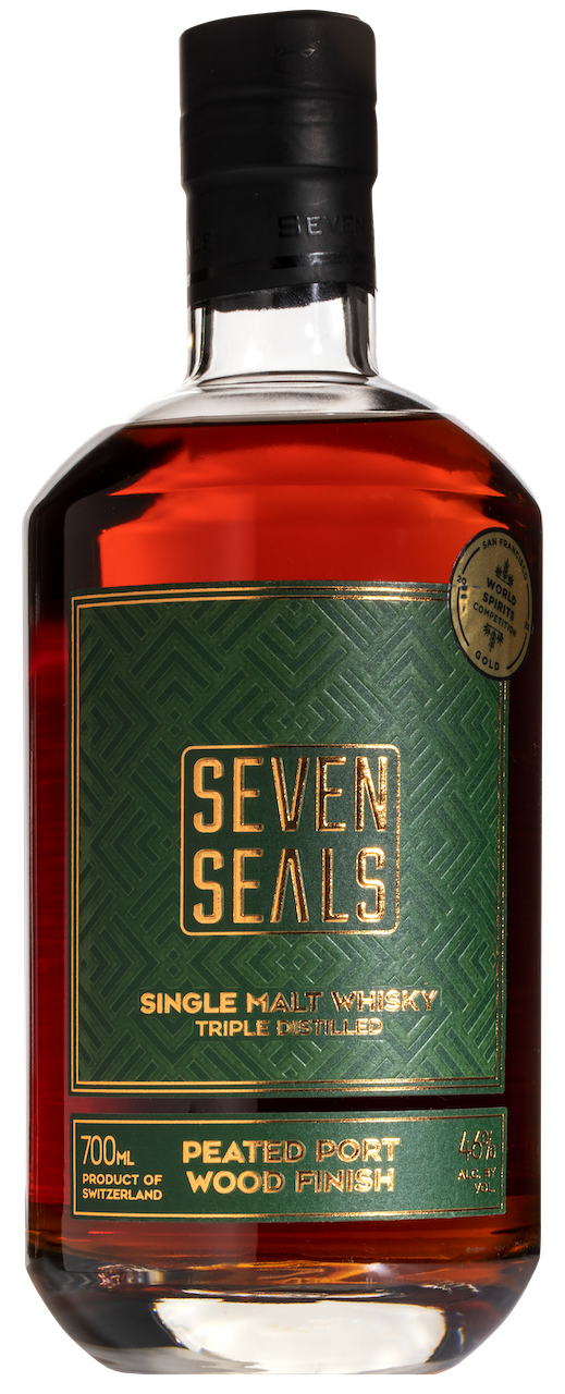 Seven Seals Single Malt Whisky - Peated Port Wood Finish